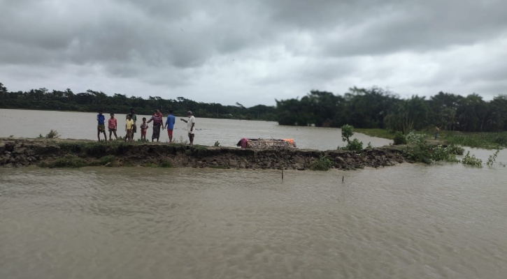 ঘূর্ণিঝড় রিমাল: বরগুনায় বাঁধ ভেঙে ৫ গ্রাম প্লাবিত 